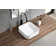 Veronica White Finish Square Counter Top  Wash Basin CUPC Certified