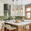 Hanshelmut 1-Light Single Shaded Kitchen Island Pendant(1-Set)-1548147552