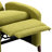 Latorra 30.7" Wide Upholstered Recliner Manual Pushback Recliner Home Theater Recliner Chair