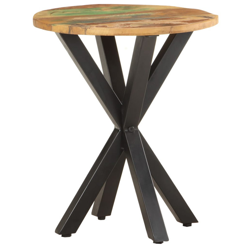 Kallie Pedestal End Table, Brown