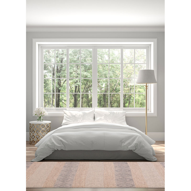 Tapis rectangulaire en laine 6 pi 2 po x 9 pi 1 po Suseela
