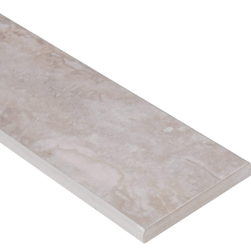 Beraldi Travara 3 in. x 18 in. Polished Porcelain Bullnose Tile Trim