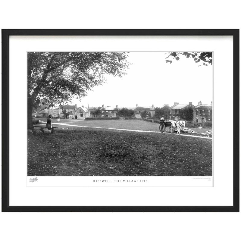Hipswell, the Village 1913 1 Piece Single Picture Frame Wall Art, 40cm H x 50cm W x 2.3cm D