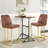 Branchville Upholstered Counter Stool with Metal Frame-795483951