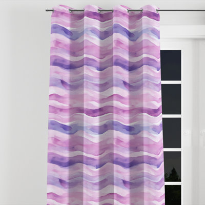 Rideaux à motif de filles - 1 panneau Calme