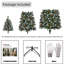 Lighted Artificial Pine Christmas Tree-2122540302