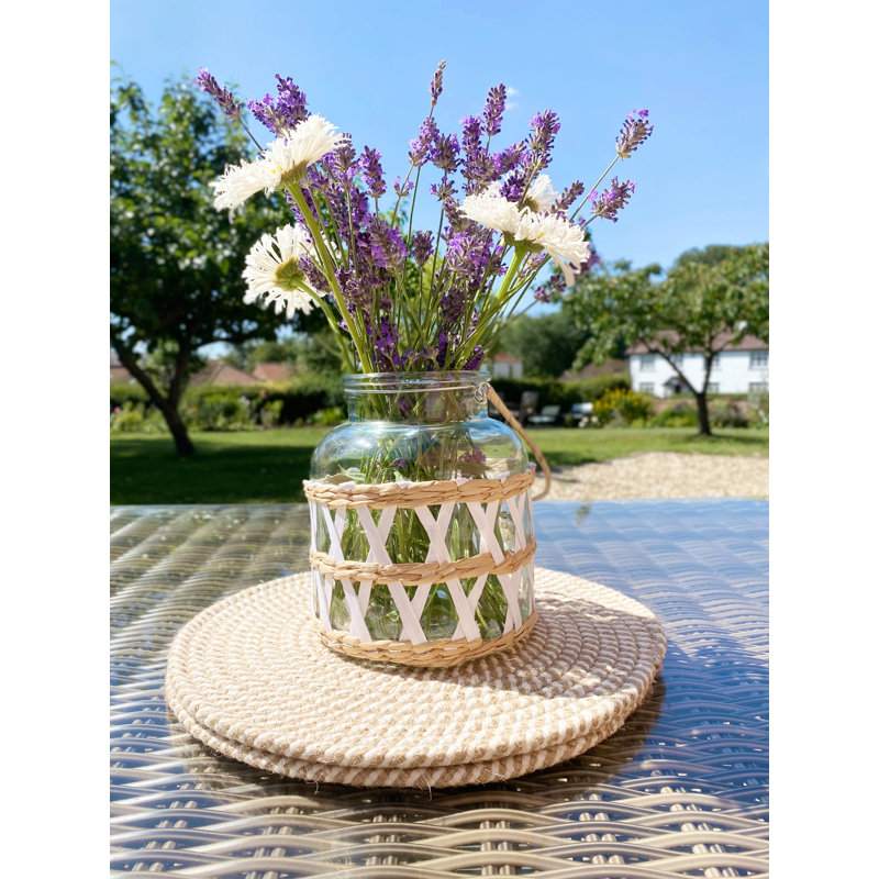 Glass Tabletop Tealight Holder