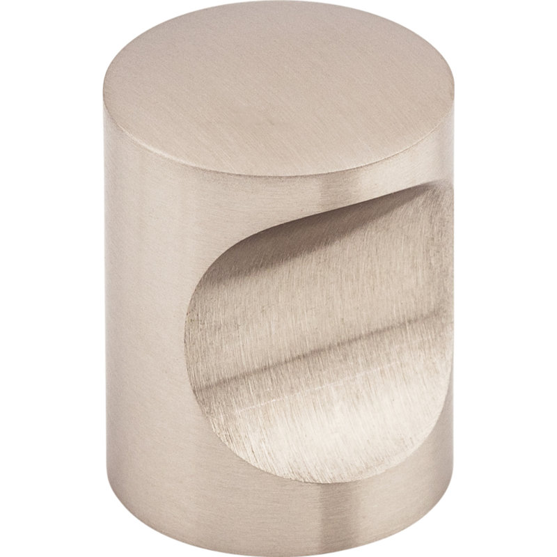Indent Round Knob, 13/16" Knob Diameter