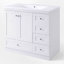 Ensemble de meuble-lavabo simple 36 po avec plateau en résine-1923645405