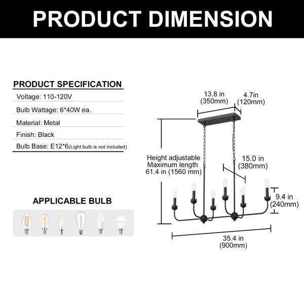 Dimensions du produit