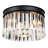 Krunislava 3-Light 12" Crystal Flush Mount Ceiling Light-2093988183