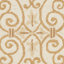 Tapis oriental doré / ivoire en laine touffetée à la main Bissette-22226038