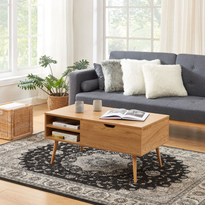Stagbriar Lift Top Four Leg Coffee Table with Storage