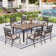 Rectangular 6 - Person 64" Long Dining Set with Cushions
