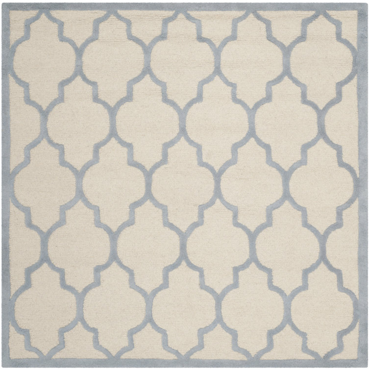 Cannen Hand Tufted Wool Geometric Rug