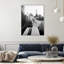Marilyn sur balcon, toile encadrée-36978137