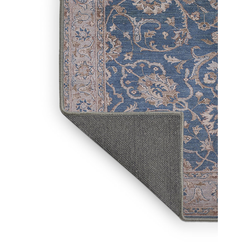 Tapis oriental bleu / beige Loris, Rectangle 2 pi x 3 pi