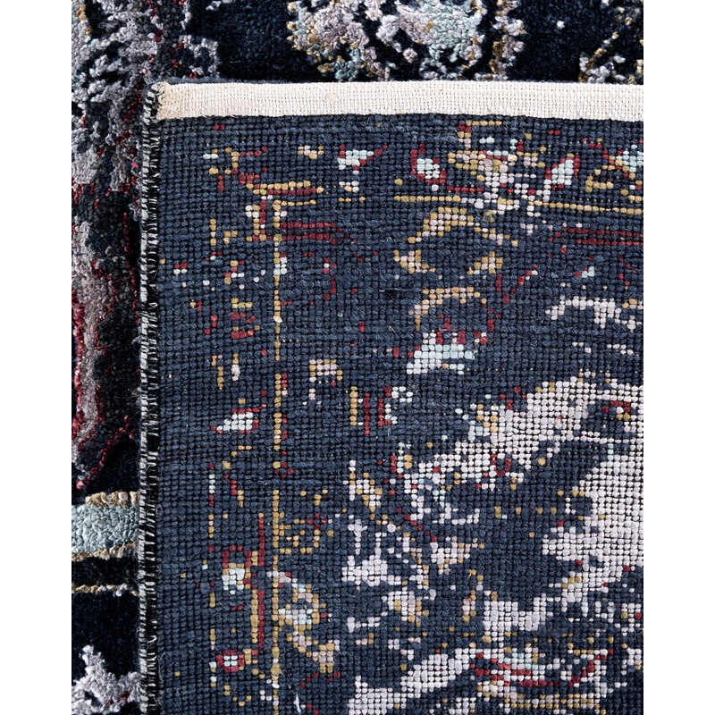 Overdyed One-of-a-Kind 8' 0" X 9' 10" Hand Knotted Area Rug
