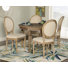 Anousha Oval Chair Solid Wood Dining Set