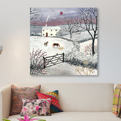 " Winter Grazing " by Jo Grundy