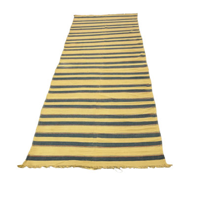 Dhurrie One-of-a-Kind Rectangle 4' X 16'8" Area Rug