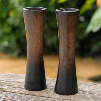 Alexavior Wood Table Vase