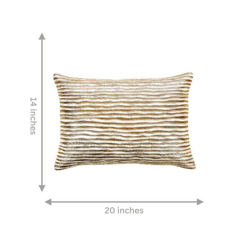 Housse et insert de coussin décoratif en duvet Teramo