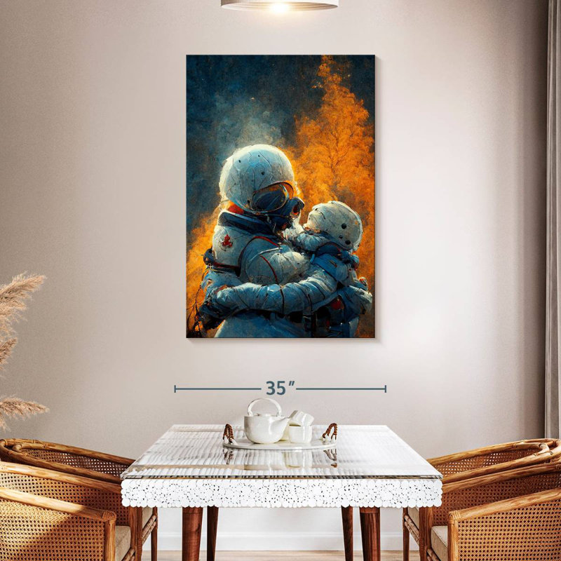 Oberle True Love Means Never Abandoning Someone, 48" H x 32" W