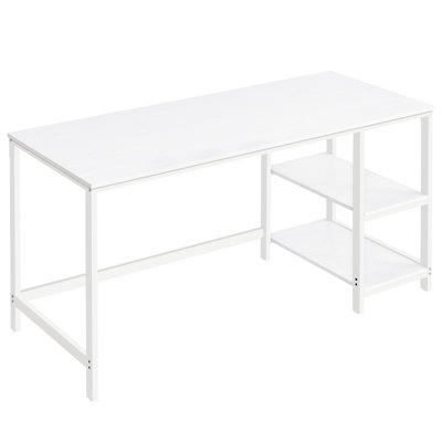 Alaudin Metal Base Computer Desk