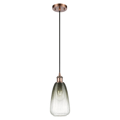 Ballston - Laken - 1 Light 6" Cord Hung Mini Pendant