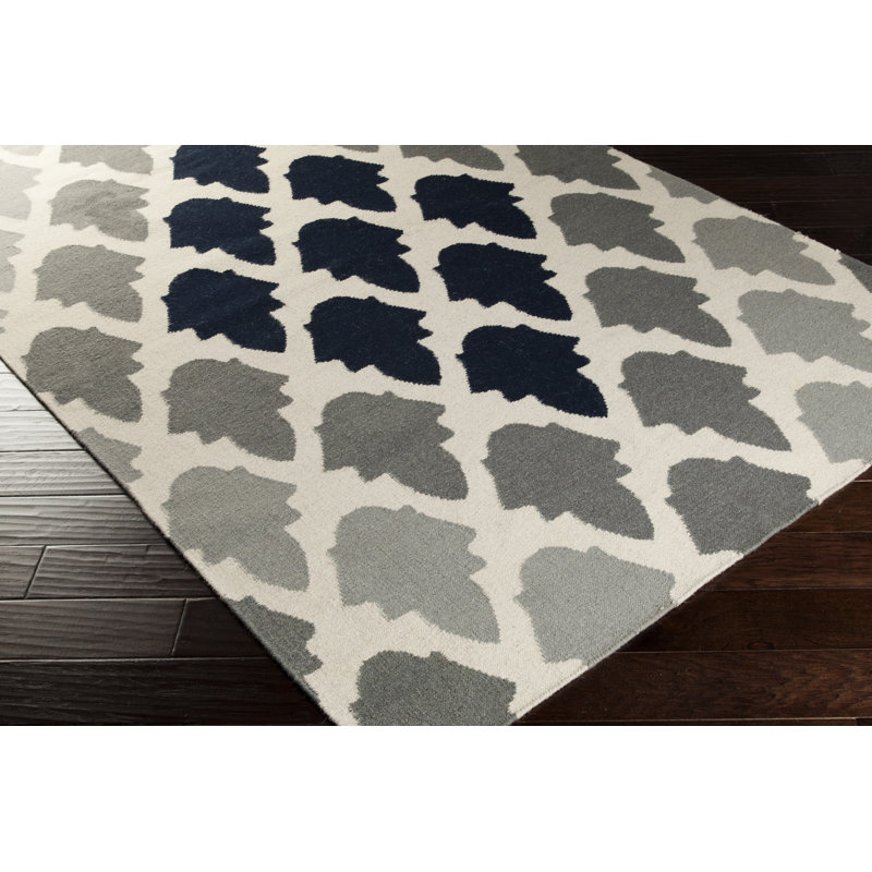 Kramer Wool Geometric Indoor Rug, Rectangle 2' x 3'