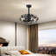 Ventilateur de plafond avec ensemble d'éclairage Kawaun