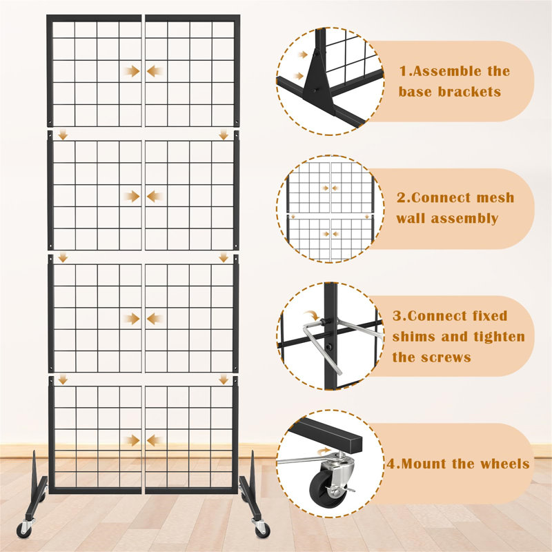 Anastaysia 65cm W Metal Merchandiser