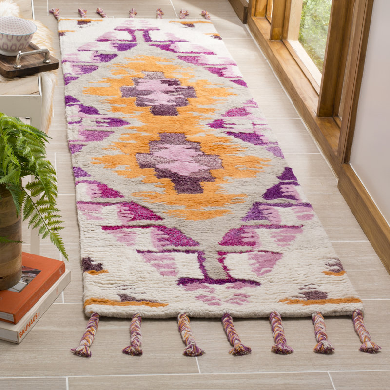 Janis Hand Tufted Performance Southwestern Rug, Runner 2'3" x 8'