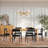  AuraGlobe 12 - Light Dimmable  Glass Sputnik Chandelier for Dining Room