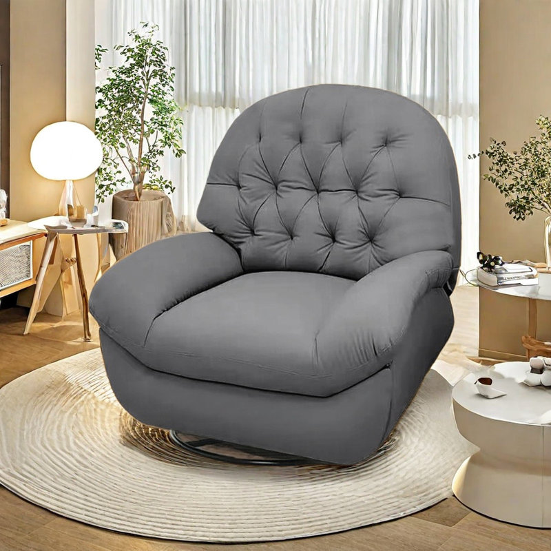 Fauteuil inclinable pour animaux de compagnie avec large poche de rangement, Gris