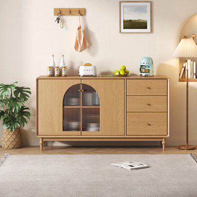 Armoire d'appoint en bois massif