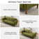Hansfried 83.8'' Upholstered Convertible futon Sofa bed
