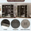 Armoire 4 portes avec 1 tiroir