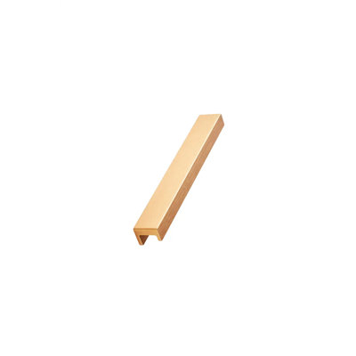 Brushed Bronze "Station" Drawer Tab Pull