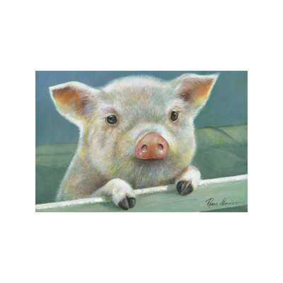 Herbie by Ruane Manning - Wrapped Canvas Painting