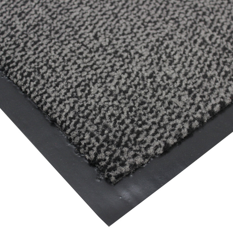 Non-Slip Indoor Doormat, Grey, Rectangle 120 x 170cm