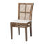 Chaise de salle à manger avec coussin Caysi