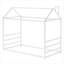 Lit plateforme avec toit House House-1411706375