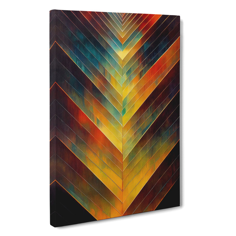 Awesome Abstract Art No.5 - Wrapped Canvas Print, 76cm H x 50cm W x 3cm D
