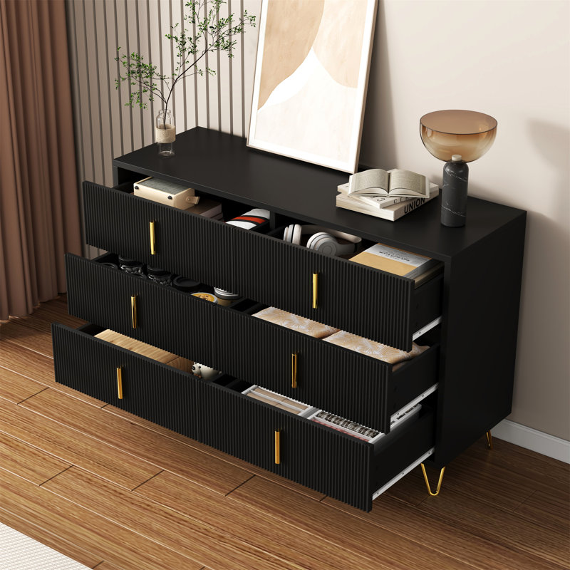 Aleynah 120cm Sideboard, Black