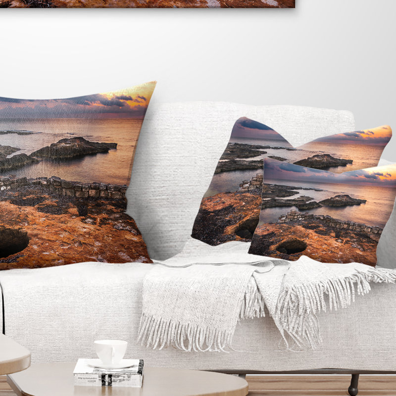 Coussin Sunset, Rectangle, 12 po x 20 po