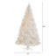 Arbre de Noël artificiel pin blanc avec lumières claires-303884795