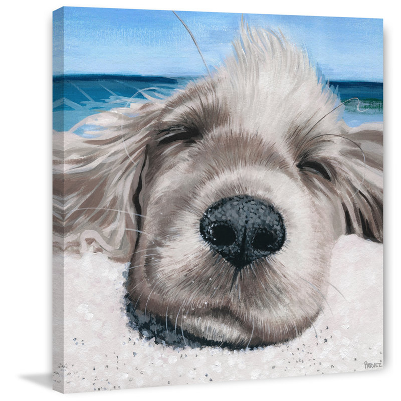 Parvez Taj - Wrapped Canvas Painting, 20 cm H x 20 cm W x 4 cm D