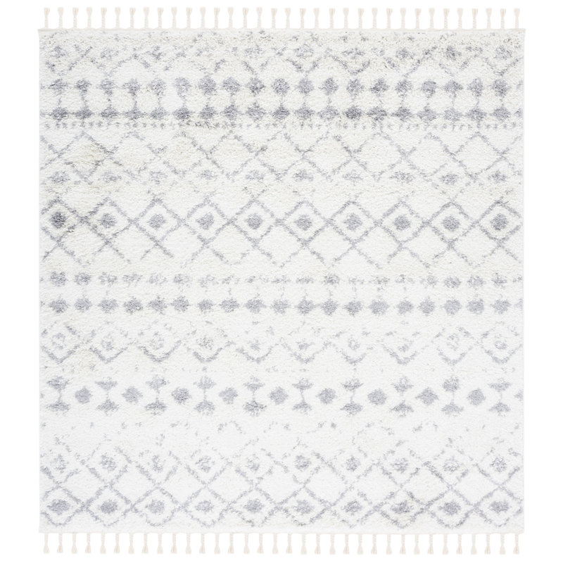 Tapis à poils longs Akifumi Performance, Carré 6 pi 7 po